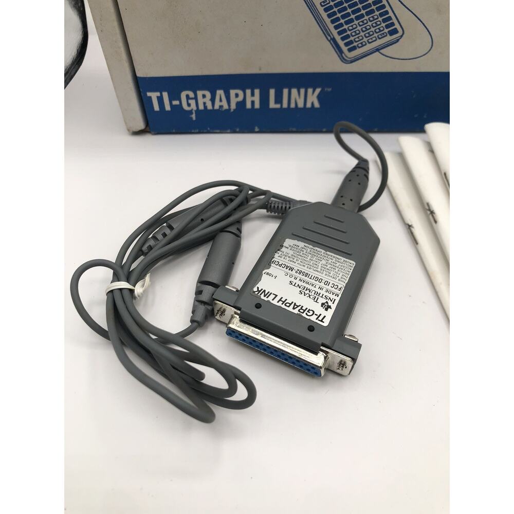 Texas Instruments Ti-Graph Link Cable Software No… - image 2